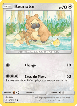Carte Pokémon Keunotor #171 — Harmonie des Esprits