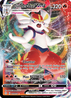 Carte Pokémon Pyrobut VMAX #19 — Destinées Radieuses