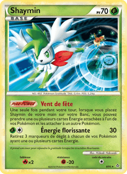 Carte Pokémon Shaymin #8 — Déchaînement