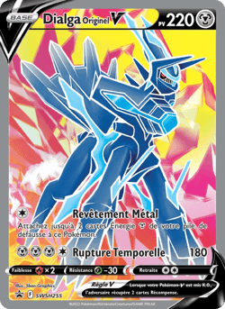 Carte Pokémon Dialga Originel V #SWSH255 — Promos Épée et Bouclier