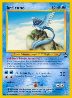 Carte Pokémon Articuno #48 — Promos Wizards