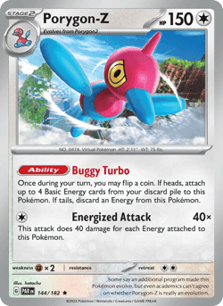 Carte Pokémon Porygon-Z #144 — Faille Paradoxe