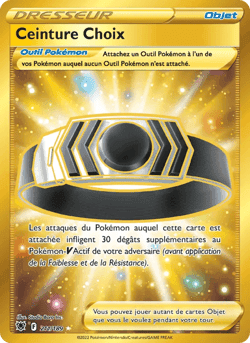 Carte Pokémon Ceinture Choix #211 — Astres Radieux