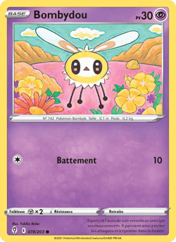 Carte Pokémon Bombydou #78 — Évolution Céleste