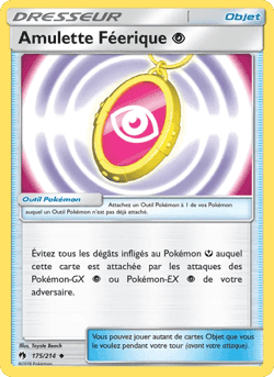 Carte Pokémon Amulette Féerique Psychic #175 — Tonnerre Perdu