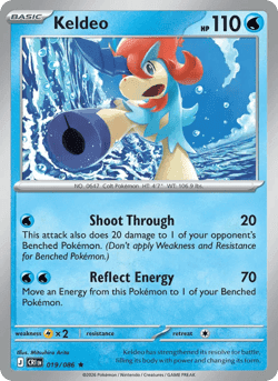 Carte Pokémon Keldeo #019 — Chaos Ascendant