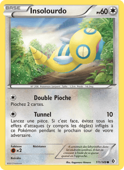 Carte Pokémon Insolourdo #111 — Frontières Franchies