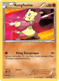 Carte Pokémon Kungfouine #86 — Frontières Franchies