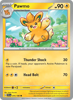 Carte Pokémon Pohmotte #075 — Écarlate et Violet