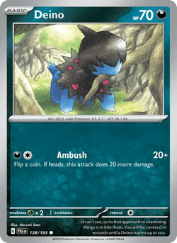 Carte Pokémon Solochi #138 — Évolutions à Paldea