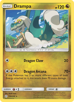 Carte Pokémon Draïeul #159 — Éclipse Cosmique