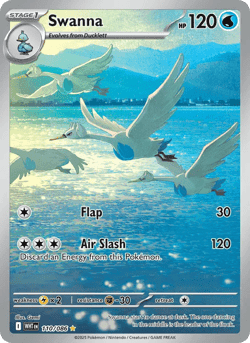 Carte Pokémon Lakmécygne #110 — Flamme Blanche