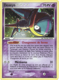 Carte Pokémon Deoxys #2 — Émeraude