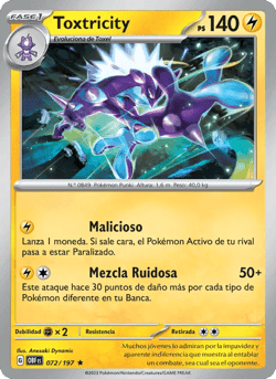 Carte Pokémon Salarsen #072 — Flammes Obsidiennes