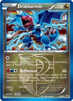Carte Pokémon Drakkarmin #BW80 — Promos Noir et Blanc
