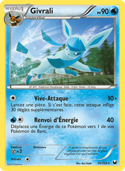 Carte Pokémon Givrali #30 — Explorateurs Obscurs