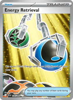 Carte Pokémon Récupération d'Énergie #108 — Chaos Ascendant