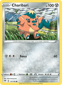 Carte Pokémon Charibari #131 — Ténèbres Embrasées