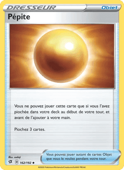 Carte Pokémon Pépite #162 — Clash des Rebelles