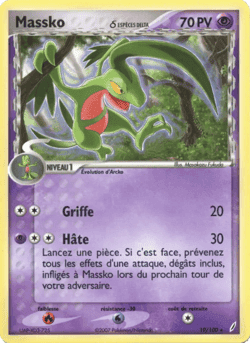 Carte Pokémon Massko δ #19 — Gardiens de Cristal