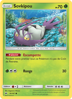 Carte Pokémon Sovkipou #16 — Ombres Ardentes