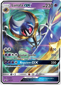 Carte Pokémon Lunala GX #SM103 — Promos Soleil et Lune