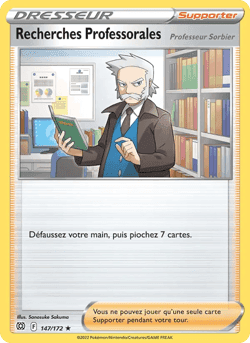 Carte Pokémon Recherches Professorales #147 — Stars Étincelantes