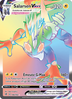 Carte Pokémon Salarsen VMAX #196 — Clash des Rebelles