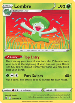 Carte Pokémon Lombre #8 — Clash des Rebelles
