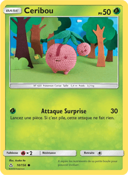 Carte Pokémon Ceribou #10 — Ultra-Prisme