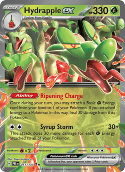 Carte Pokémon Pomdorochi-ex #011 — Évolutions Prismatiques