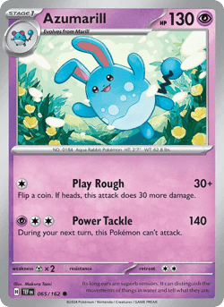 Carte Pokémon Azumarill #065 — Forces Temporelles