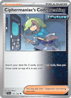 Carte Pokémon Décodage de Décryptomane #145 — Forces Temporelles