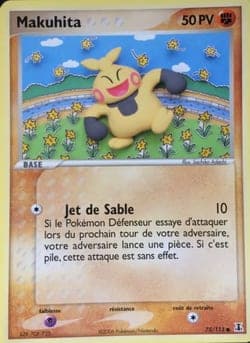 Carte Pokémon Makuhita #75 — Espèces Delta