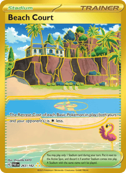 Carte Pokémon Terrain de Plage #263 — Faille Paradoxe