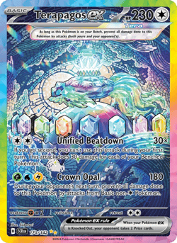 Carte Pokémon Terapagos-ex #170 — Couronne Stellaire