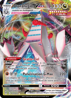 Carte Pokémon Duralugon VMAX #123 — Évolution Céleste