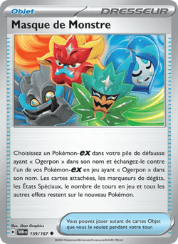 Carte Pokémon Masque de Monstre #159 — Mascarade Crépusculaire