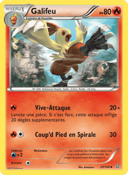 Carte Pokémon Galifeu #27 — Primo-Choc
