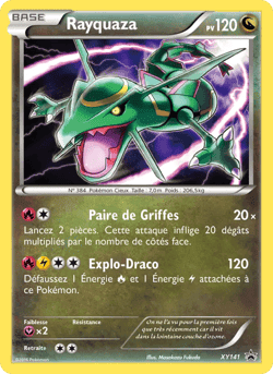 Carte Pokémon Rayquaza #XY141 — Promos X&Y