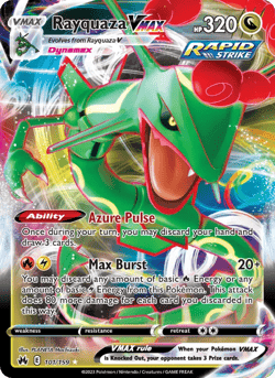 Carte Pokémon Rayquaza VMAX #101 — Zénith Suprême