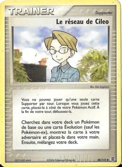 Carte Pokémon Le réseau de Cileo #88 — Rouge Feu & Vert Feuille