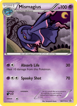 Carte Pokémon Magirêve #58 — Trésors Légendaires