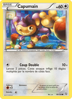Carte Pokémon Capumain #99 — Dragons Exaltés