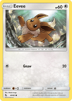 Carte Pokémon Évoli #49 — Destinées Occultes