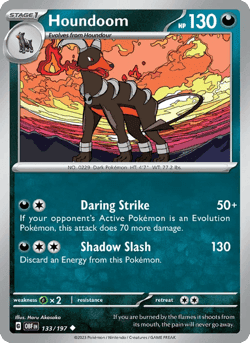 Carte Pokémon Démolosse #133 — Flammes Obsidiennes