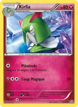 Carte Pokémon Kirlia #53 — Origines Antiques