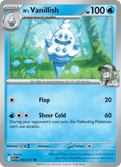 Carte Pokémon Sorboul de N #050 — Héros Transcendants