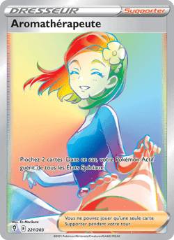 Carte Pokémon Aromathérapeute #221 — Évolution Céleste