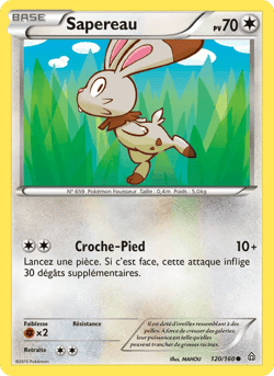 Carte Pokémon Sapereau #120 — Primo-Choc